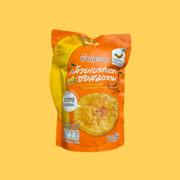 Banana Chips with Tamarind Sauce 75g.